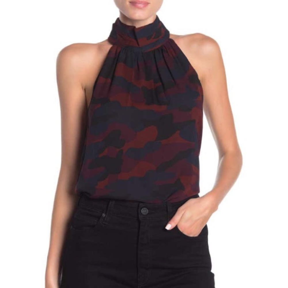 Joie erika B silk halter top